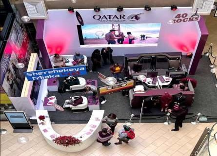 Qatar Airways Stand – Qatar Airways